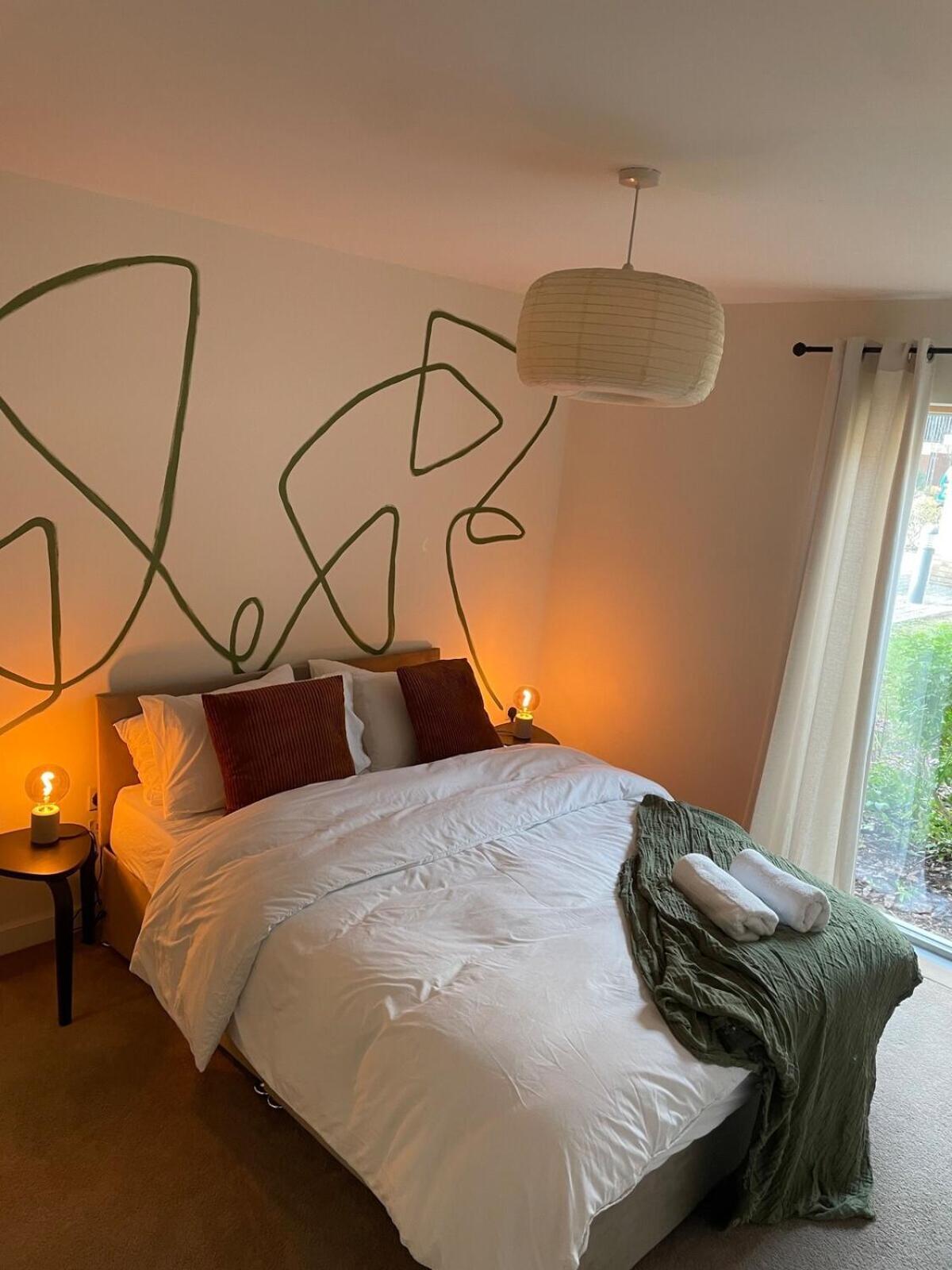 Superior Cambridge 2 Bed Apartment Inc King Bed Trumpington Eksteriør billede